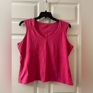 🐮White stag pink tank top🐮